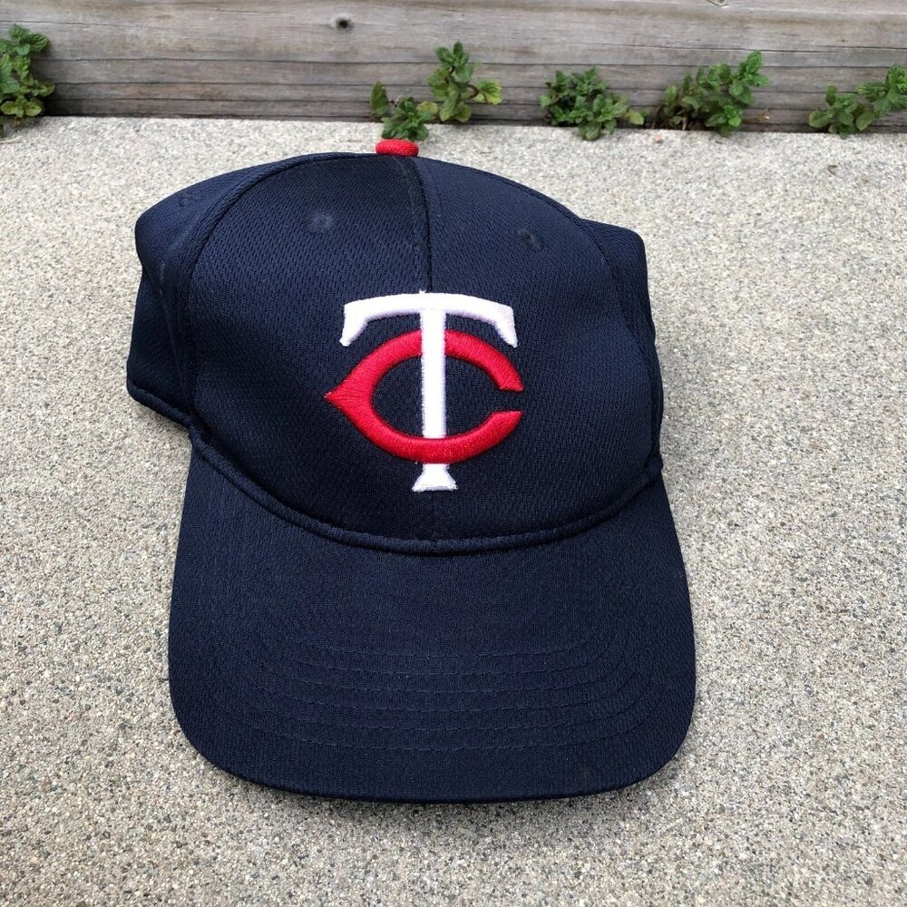 OC SPORTS Minnesota Twins Baseball Hat Men's MLB Blue Adjustable Cap​
